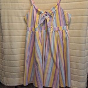 Torrid Pastel Stripe Dress